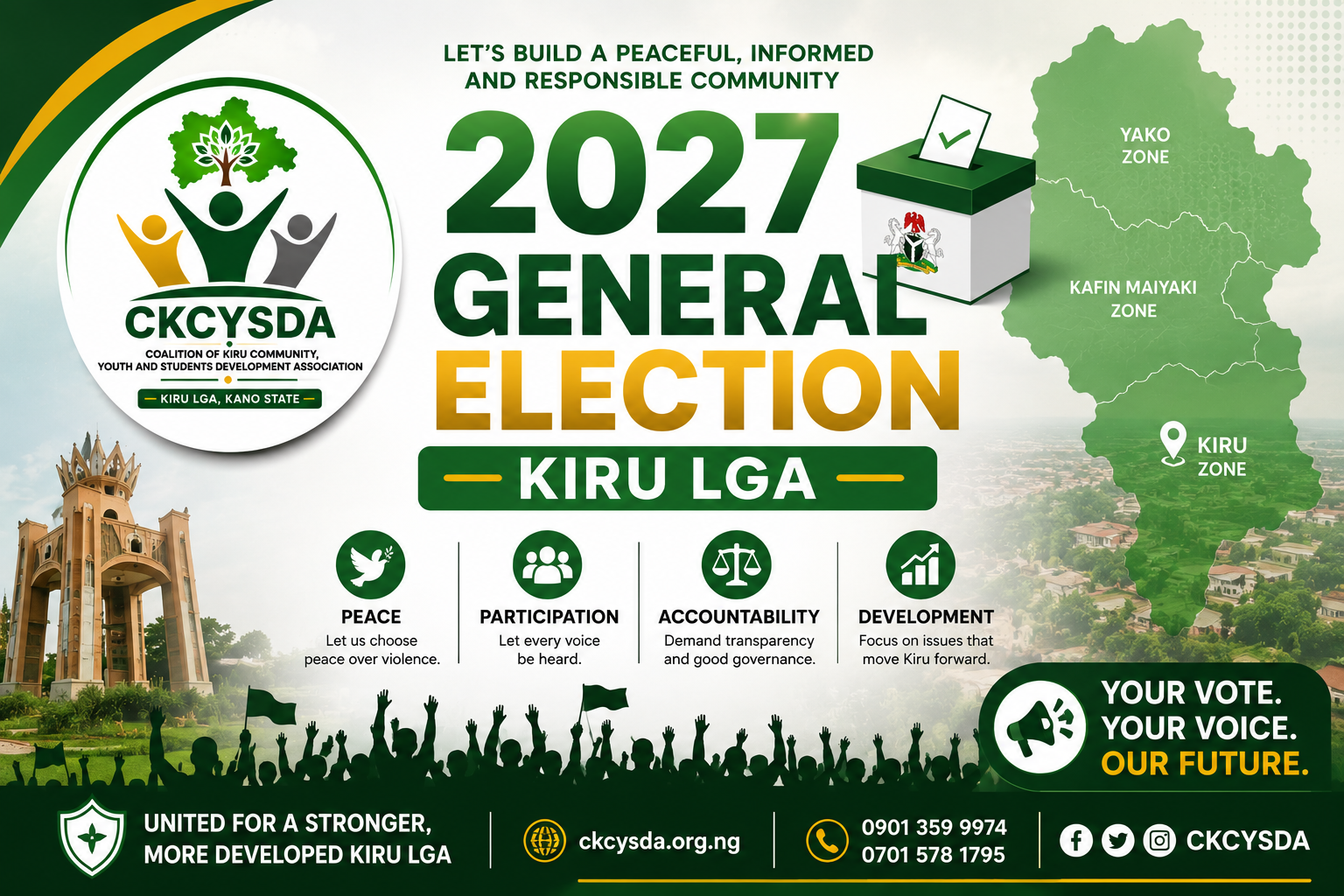 2027 General Election: Building a Peaceful, Informed and Responsible Kiru Community